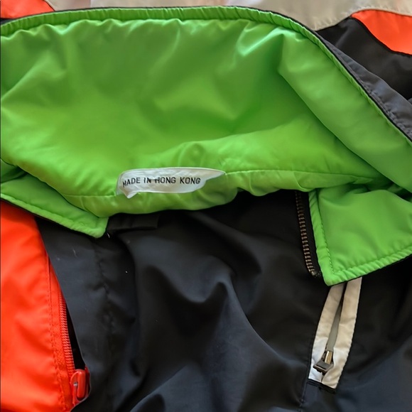 Vintage neon color block jacket - Picture 9 of 17